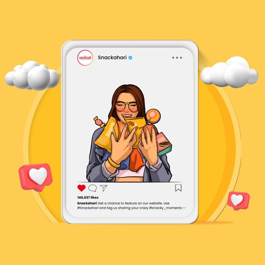 Instagram Campaign Snackahari